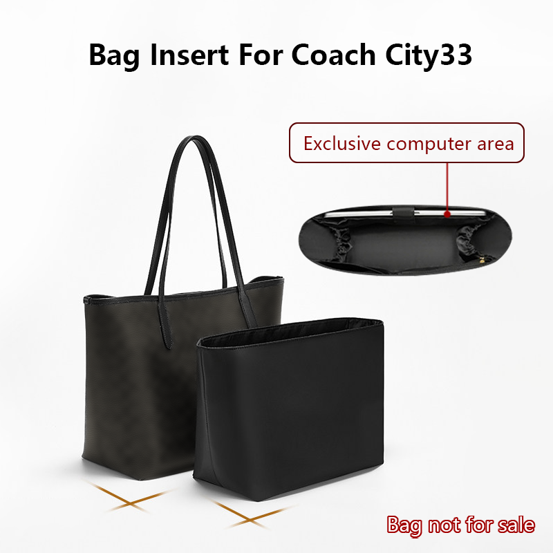 Laptop Accessories Organizer Bag - 코치 시티33 토트백용 나일론 가방 인서트