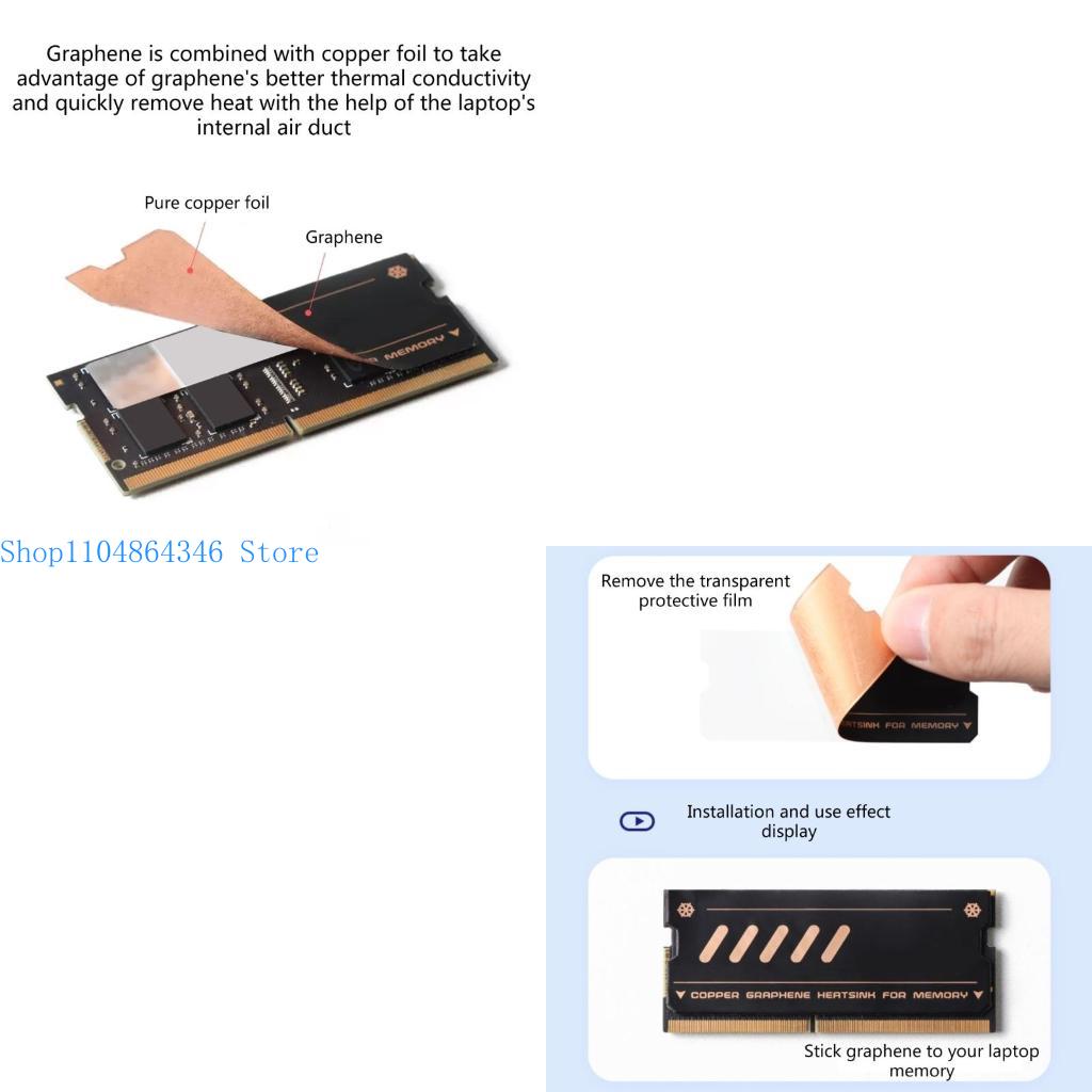 Laptop Accessories Cooling Pad - 5ASD 구리 방열판 노트북 노트북 열