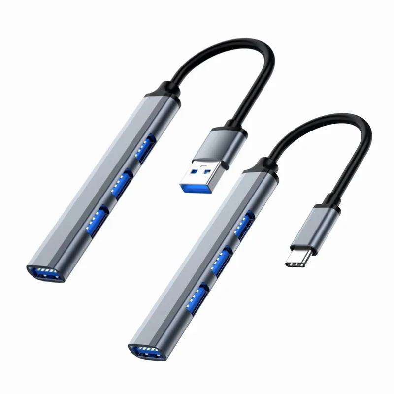 Usb C Docking Hub - MacBook/Huawei/Xiaomi/Lenovo 및 Mor-Plug&Play-울트라 슬림 PC 액세서리용