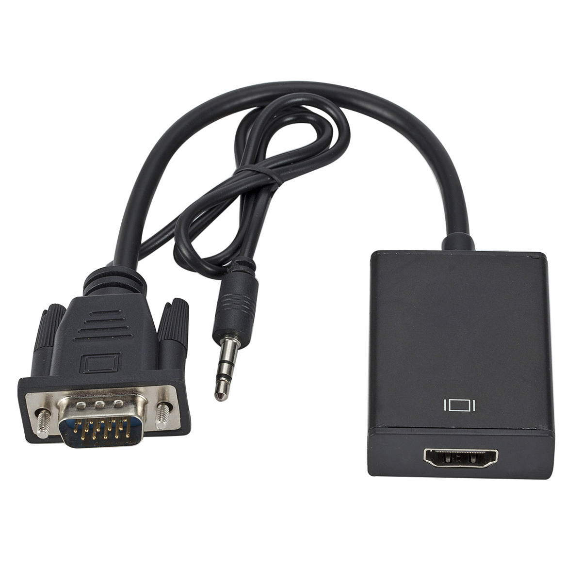 Hdmi Vga Adapter - 1080P HD VGA TO HD(3.5mm 오디오