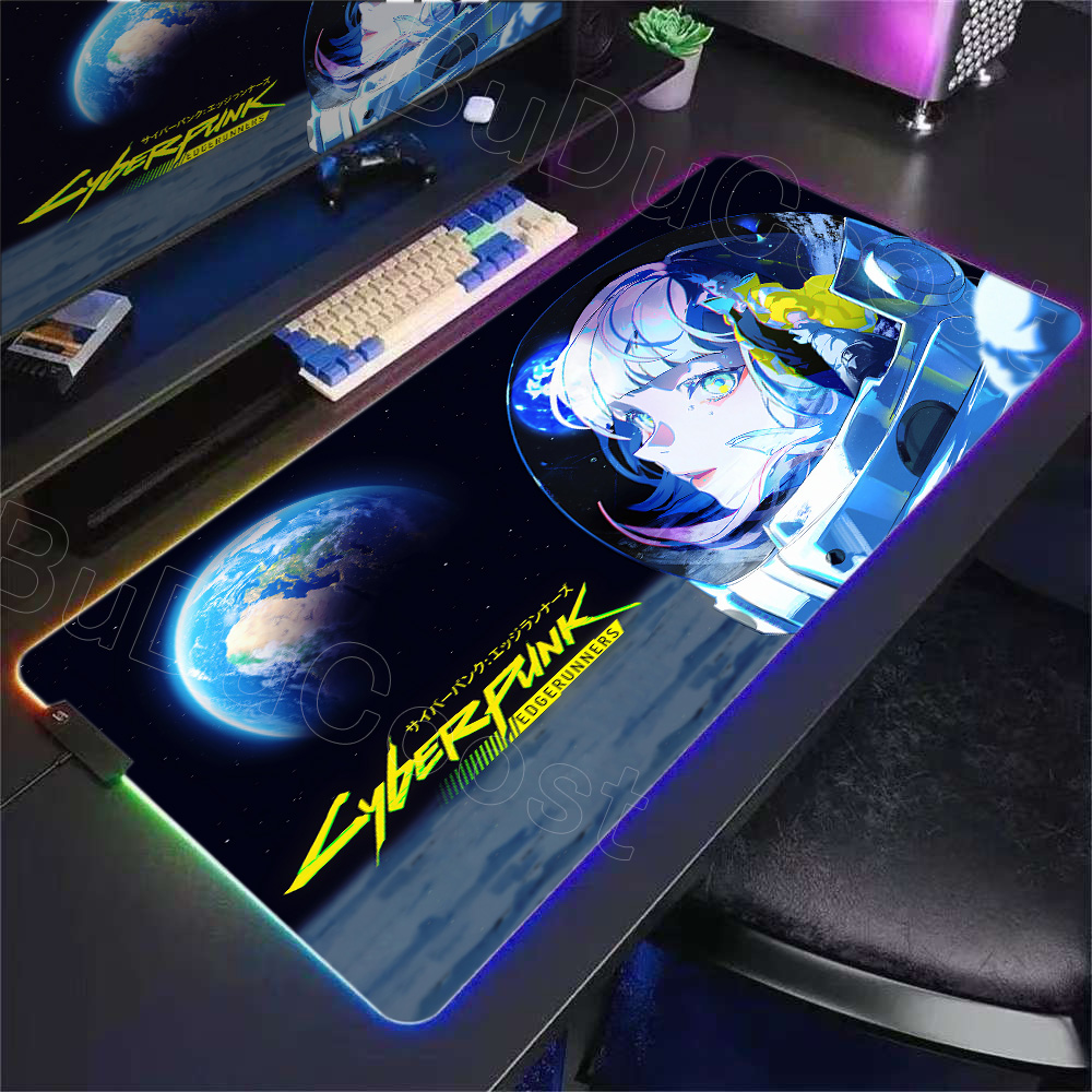 Laptop Accessories Girls - HD 애니메이션 소녀 마우스 패드 RGB