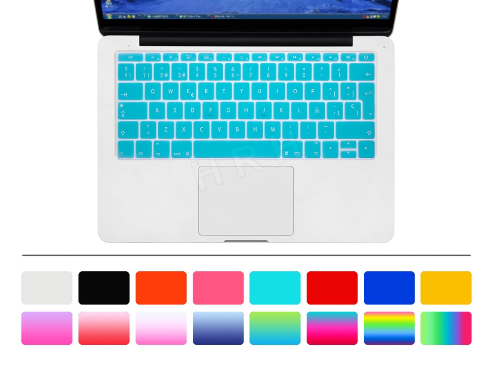 HRH EU 스페인어 키보드 커버 실리콘 스킨, 맥 프 - Mac Laptop Accessories 리뷰 및 가격