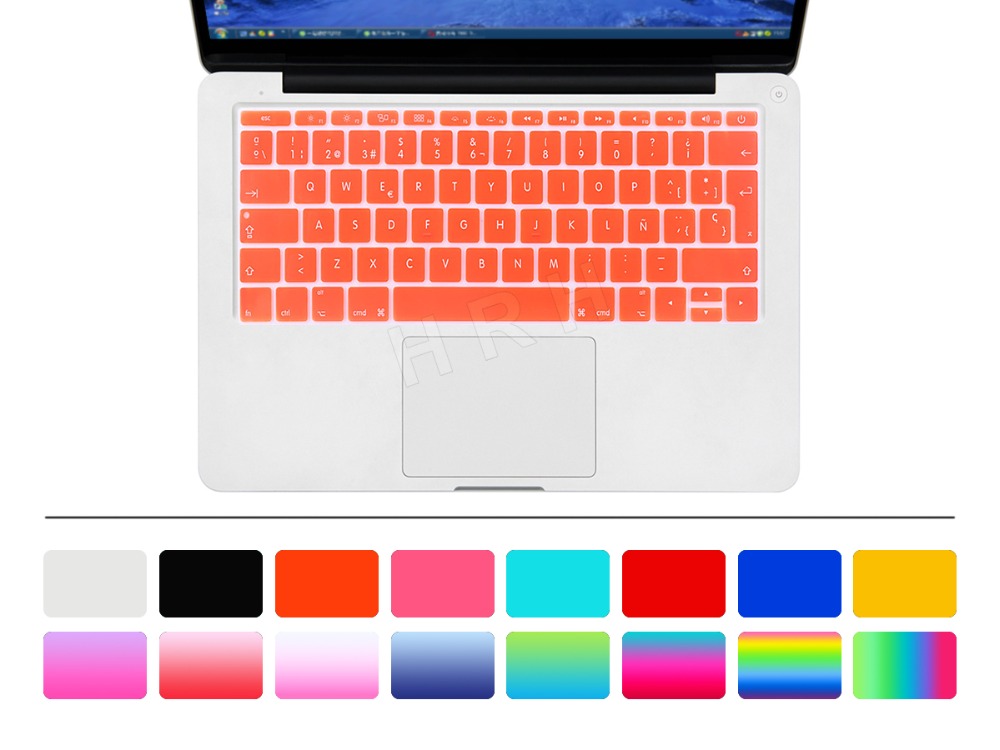 HRH EU 스페인어 키보드 커버 실리콘 스킨, 맥 프 - Mac Laptop Accessories 리뷰 및 가격