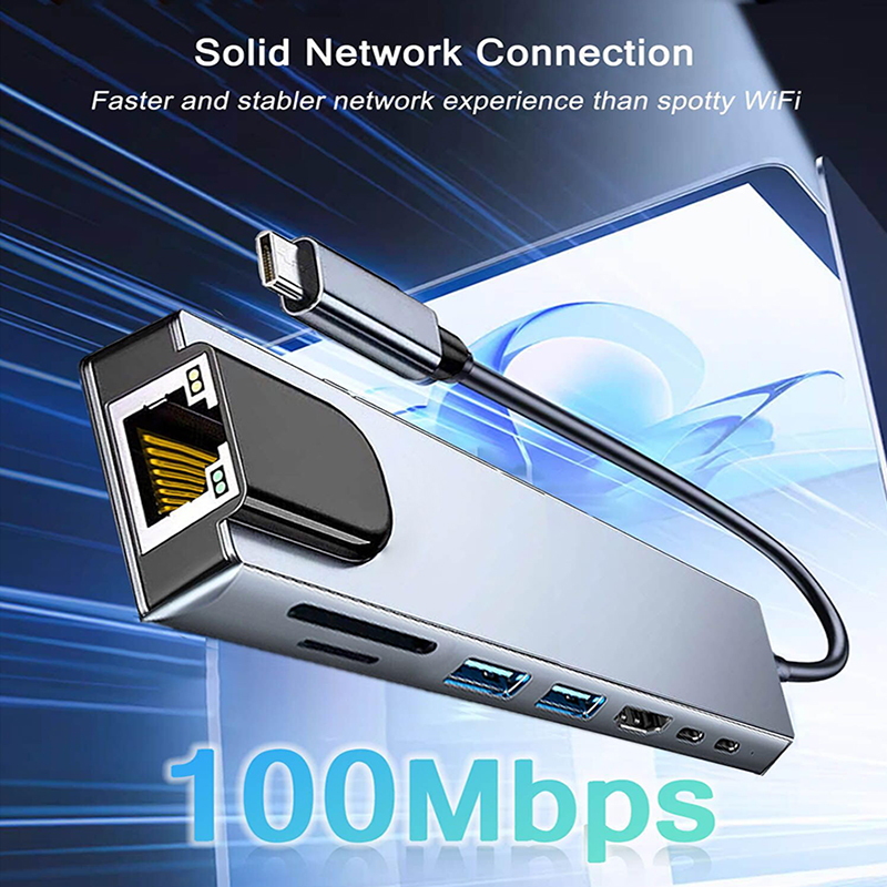 MacBook Pro USB 어댑터용 8 In 1 US - Usb C Docking Hub 리뷰 및 가격