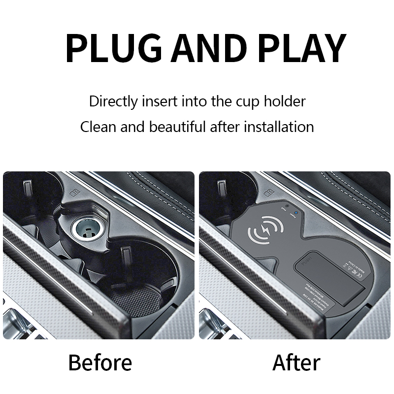 아우디 A6 A7 2019-2025 무선 충전기 고속  - Usb C Docking Hub 리뷰 및 가격
