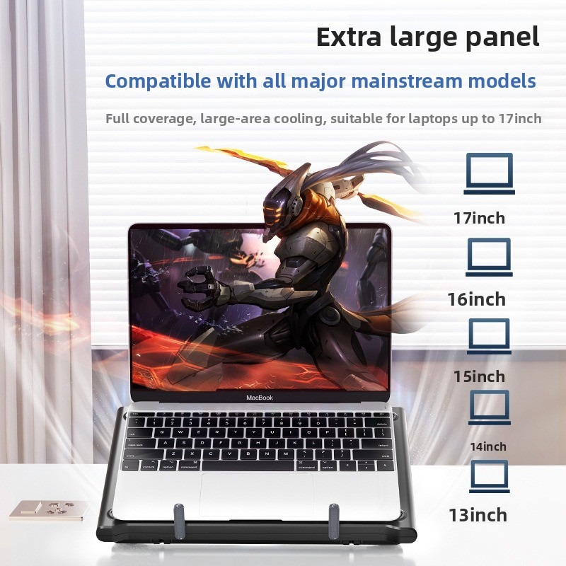 노트북 쿨링 패드, 듀얼 터보 팬, 다단계 각도 조절( - Laptop Accessories Cooling Pad 리뷰 및 가격