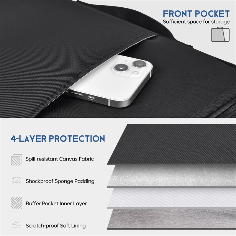 방수 충격 방지 노트북 핸들 가방 11 13인치 슬리브 - Laptop Accessories Organizer Bag 리뷰 및 가격