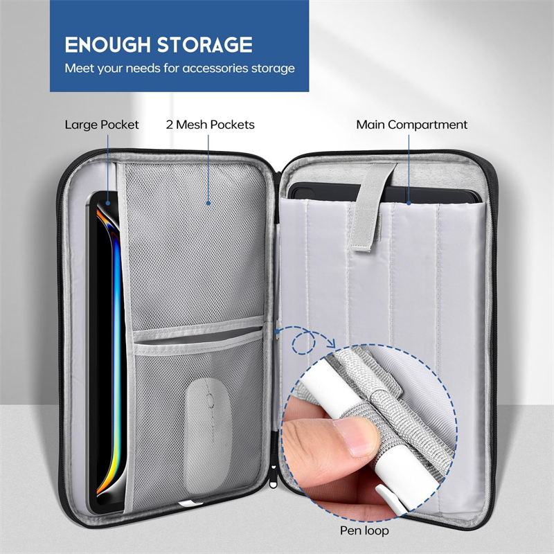 방수 충격 방지 노트북 핸들 가방 11 13인치 슬리브 - Laptop Accessories Organizer Bag 리뷰 및 가격