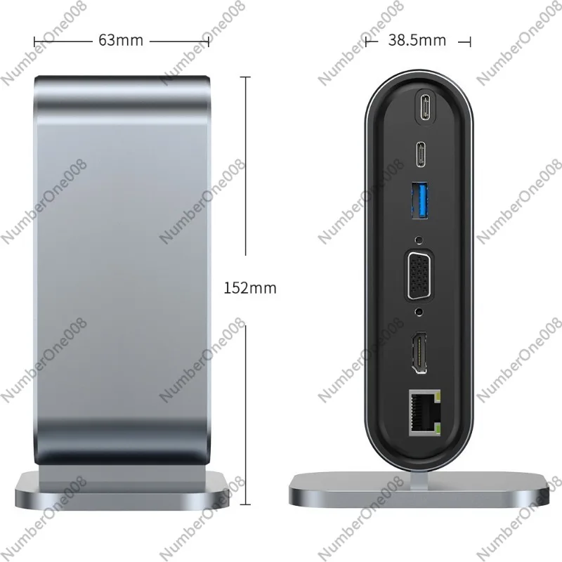 12포트 수직형 USB 도킹 스테이션, 노트북 맥 워크 - Usb C Docking Hub 리뷰 및 가격