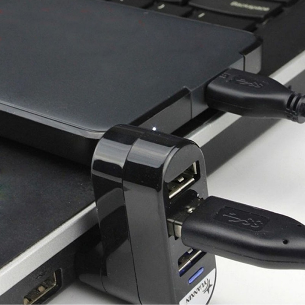 USB 2.0 허브 3포트 180 °   회전식 분배기 - Mac Laptop Accessories 리뷰 및 가격