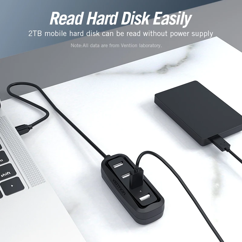 Vention USB 2.0 허브 4 포트, Lenov - Mac Laptop Accessories 리뷰 및 가격