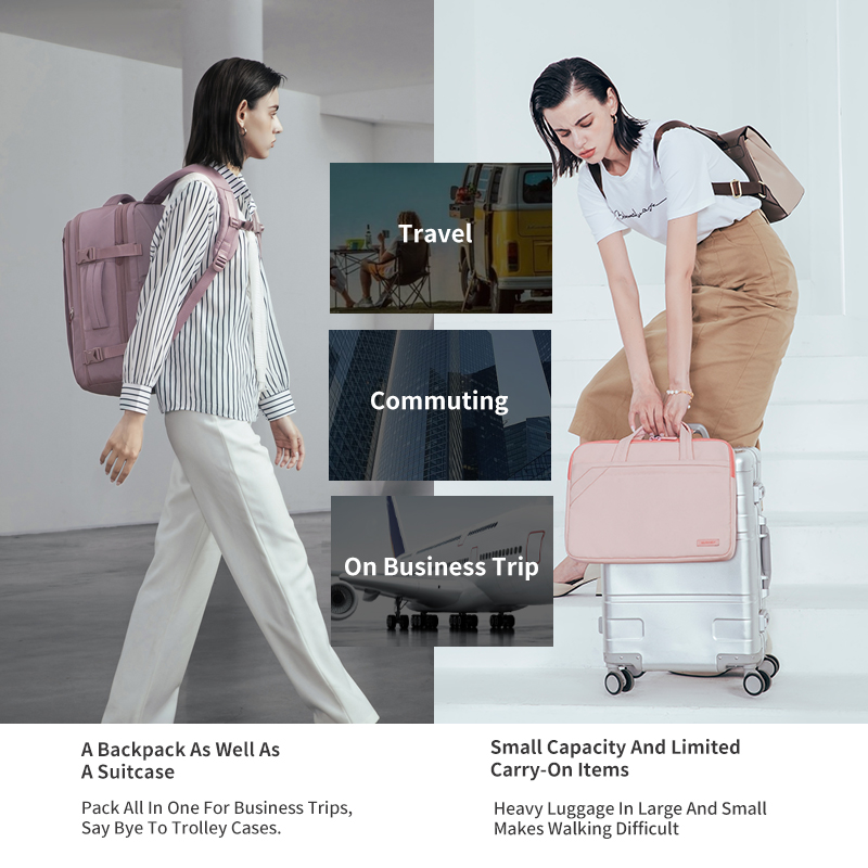 Chantria 캐리 온 백팩, 여성용 대형 여행용 백 - Laptop Accessories Organizer Bag 리뷰 및 가격