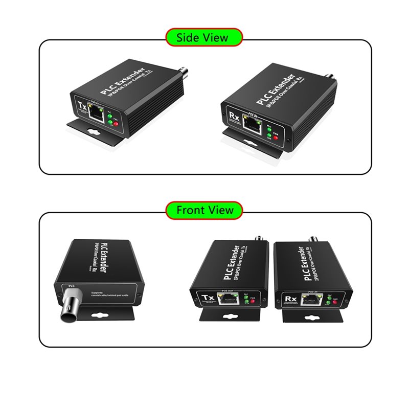 POE 오버 코액스 익스텐더 EOC 전원 및 데이터 전 - Hdmi Vga Adapter 리뷰 및 가격