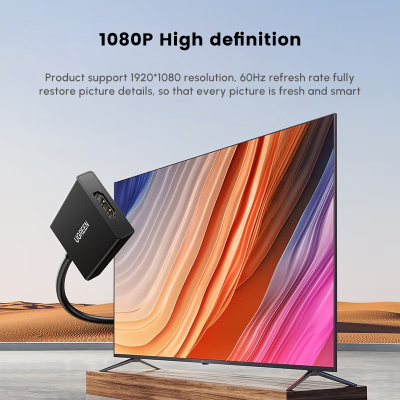 0.15M UGREEN VGA 남성-HDMI 여성 어댑 - Hdmi Vga Adapter 리뷰 및 가격