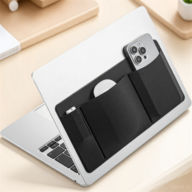 자가 접착식 마우스 보관 파우치, 3M 테이프가 있는  - Laptop Accessories Organizer Bag 리뷰 및 가격