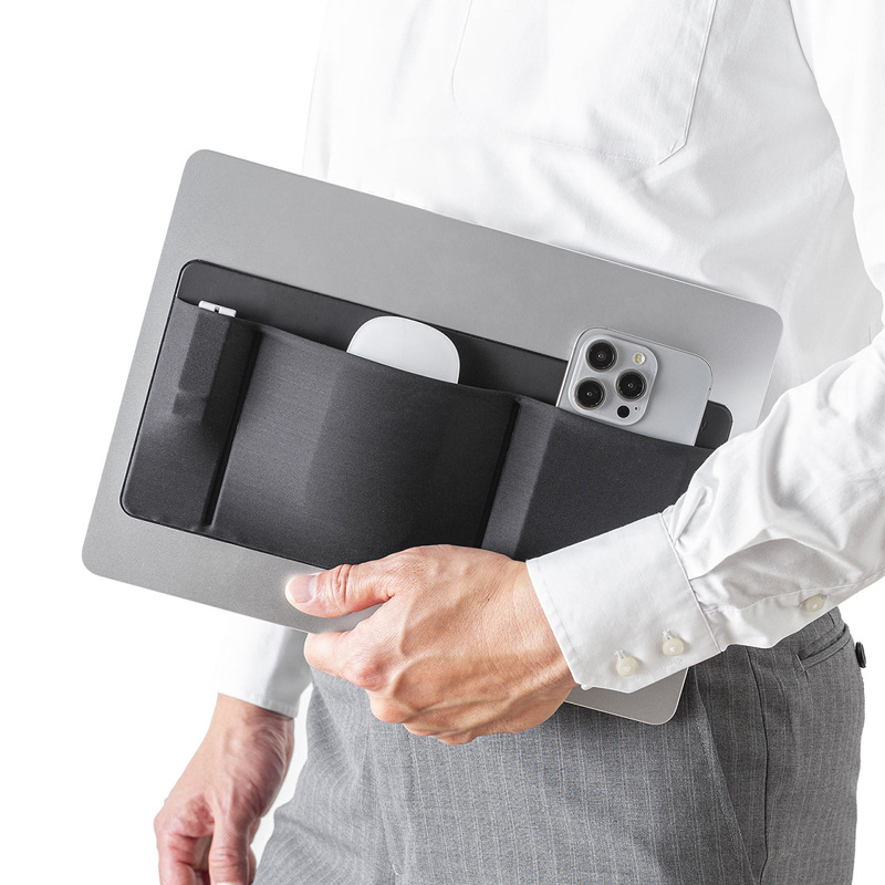 자가 접착식 마우스 보관 파우치, 3M 테이프가 있는  - Laptop Accessories Organizer Bag 리뷰 및 가격