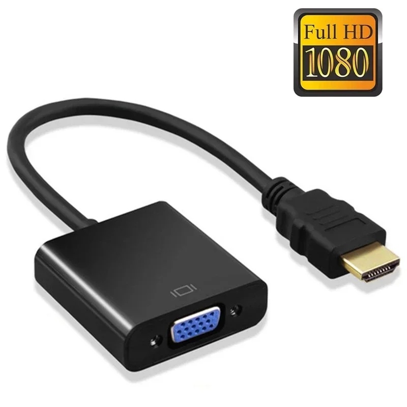 HD 1080P HDMI-VGA 케이블 컨버터 (오디오 - Hdmi Vga Adapter 리뷰 및 가격