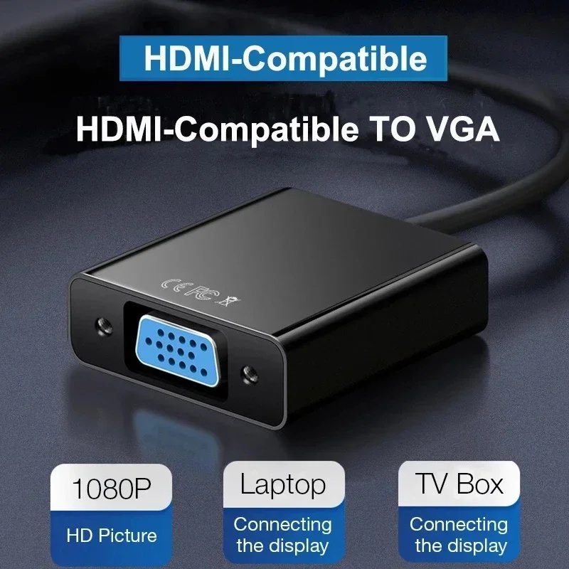 HD 1080P HDMI-VGA 케이블 컨버터 (오디오 - Hdmi Vga Adapter 리뷰 및 가격