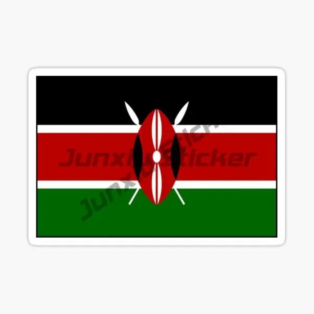 케냐 국기 지도 엠블럼 크리에이티브 스티커 노트북 액세 - Laptop Accessories Kenya 리뷰 및 가격
