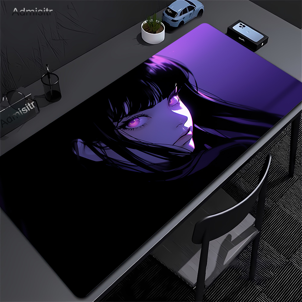 XXL 마우스 패드 PC 보라색 애니메이션 소녀 게이머 - Laptop Accessories Girls 리뷰 및 가격