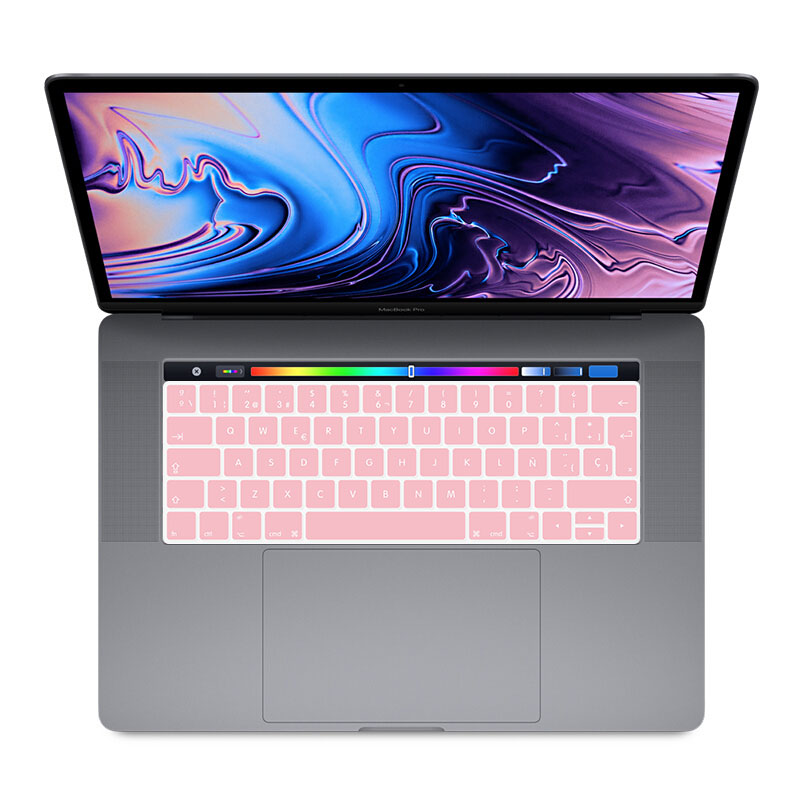 HRH 스페인어 EU 실리콘 키보드 커버, 터치 바 포 - Mac Laptop Accessories 리뷰 및 가격