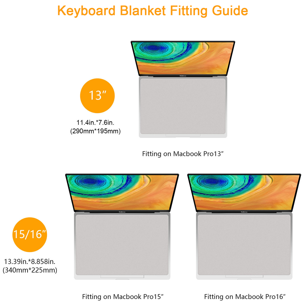 마이크로 화이버 노트북 팜 키보드 블랭크 커버 13/1 - Mac Laptop Accessories 리뷰 및 가격